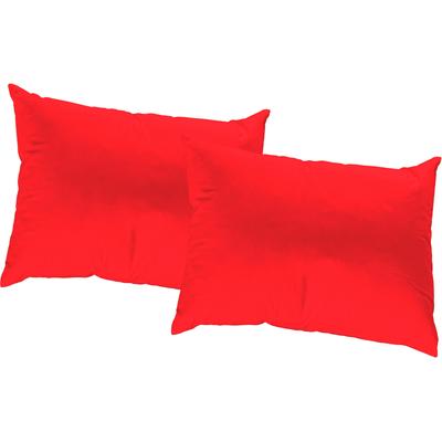 Kissenhülle WIRTH "Umea" Gr. 3, rot, B:40cm L:60cm, Polyester, Obermaterial: 100% Polyester, Kissenbezüge Image