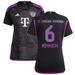 Women's adidas Joshua Kimmich Black Bayern Munich 2023/24 Away Replica Player Jersey