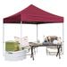 Arlmont & Co. Amaziyah Steel Pop-Up Canopy Metal/Steel/Soft-top in Gray | 8ft x 8ft | Wayfair 2370BAF43AA14D7D97ED28DF3A6F96EE