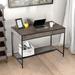 Homy Casa 43.3" Wide Writing Desk with Drawer