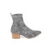Amuse Society x Matisse Boots: Gray Marled Shoes - Women's Size 6