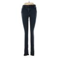 Adriano Goldschmied Jeggings - High Rise Skinny Leg Slim: Blue Bottoms - Women's Size 28 - Dark Wash