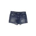Gap Denim Shorts: Blue Solid Bottoms - Women's Size 25 - Dark Wash