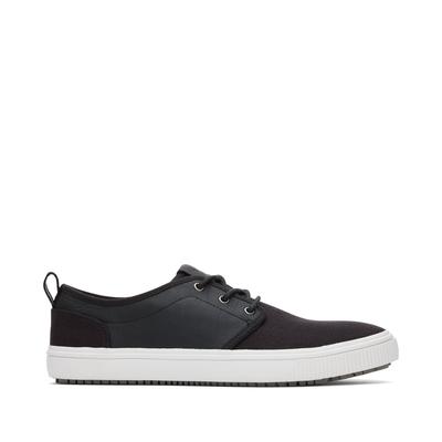 Women's Carlo Terrain Leather Water Resistant Sneaker | Black | Size 7.5 | TOMS Official Site - Shoes, Accessories, & Apparel