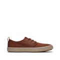 TOMS Men's Brown Canvas Leather Carlo Terrain Sneaker Shoes, Size 11.5