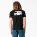 Dickies Men's Skateboarding Pool Drainage Graphic T-Shirt - Black Size XL (WSSK12)