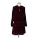 Ella Moss Casual Dress: Burgundy Dresses - Women's Size Medium