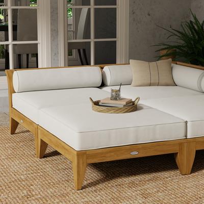 Aman Dais Teak Fill Sectional