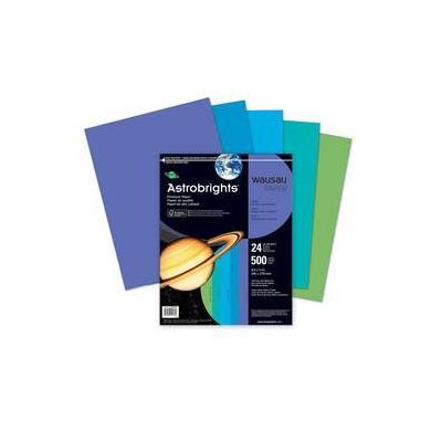 Wausau Astrobrights Bright Color Paper, 8 1 - 2 x 11, 24 Lb, Assorted, Ream Of 500 Sheets