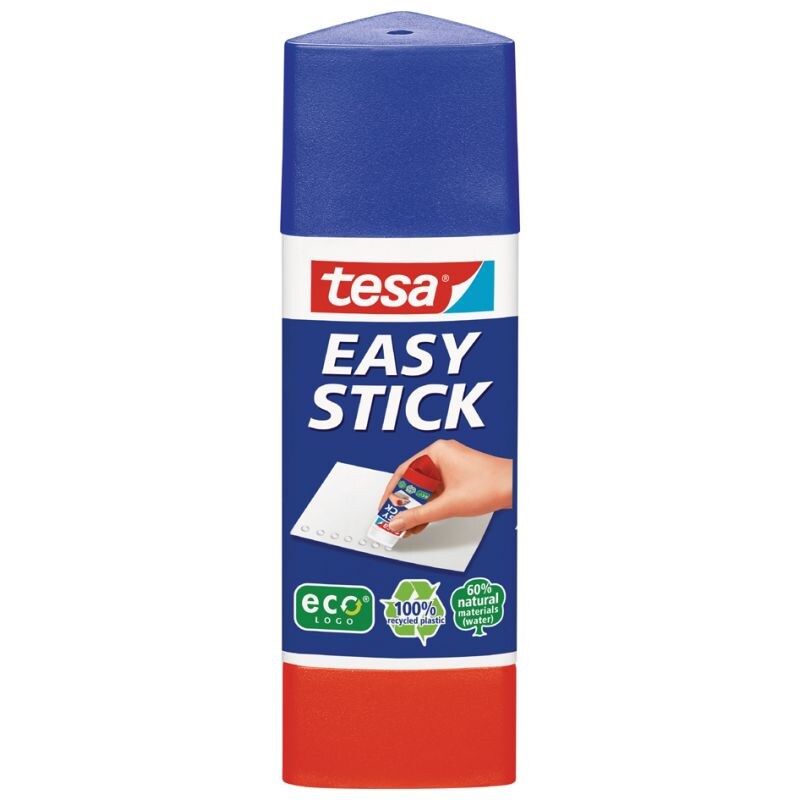 tesa ecoLogo Easy Stick Klebestift, 25 g, Thekendisplay Image