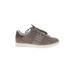 Sam Edelman Sneakers: Gray Solid Shoes - Women's Size 6 1/2 - Round Toe