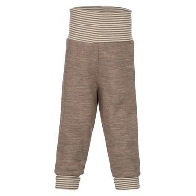 Engel - Baby-Hose Lang mit Nabelbund - Fleecehose Gr 50/56 braun Image