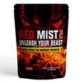 Boditronics RED Mist V4 375g Pre Workout Supplement with Citrulline Malate, Beta Alanine, Taurine, L-Arginine AKG, Creatine HCl, L-Tyrosine, Caffeine and Pine Bark Extract |Pre-Workout Powder