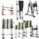 3.2 m Multi-Function Ladder, Telescopic Ladder, Aluminium Folding Ladder, Multi-Function Extendable Folding Ladder, Maximum Load 150 kg