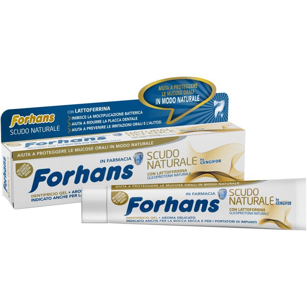 Forhans Dentifricio Scudo Naturale con Lattoferrina 75 ml