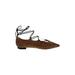 Sole Society Flats: Tan Shoes - Women's Size 7 1/2 - Closed Toe