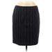 Nine West Casual Skirt: Black Print Bottoms - Women's Size 8