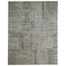 Gray/Yellow 144 x 108 x 0.25 in Area Rug - Bokara Rug Co, Inc. Abstract Hand-Knotted Area Rug in Yellow/Gray Viscose/Wool | Wayfair