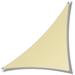 Colourtree Customize Triangle 260 GSM Super Ring Heavy Duty Sun Shade Sail, Stainless Steel in Brown | 324 W x 360 D in | Wayfair