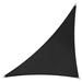 Colourtree Customize Triangle 260 GSM Super Ring Heavy Duty Sun Shade Sail, Stainless Steel in Black | 252 W x 396 D in | Wayfair