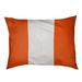 East Urban Home Colorado Outdoor Dog Pillow Metal in Orange/White | Large (50" W x 40" D x 7" H) | Wayfair 935FE8C3DCBC4A65B7FF3AF6FE2BE404