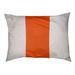 East Urban Home Colorado Outdoor Dog Pillow Polyester in Orange/White | Small (28" W x 18" D x 6" H) | Wayfair 8F7463D7ED8940EF82A42739B817EC91