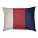 East Urban Home San Antonio Outdoor Pillow Polyester in Red/White/Blue | Medium (28" W x 18" D x 9.5" H) | Wayfair C6D99B1D8F904D98857803C4EABBFBCE