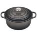 Le Creuset Signature Enameled Cast Iron Round Dutch Oven w/ Lid Non Stick/Enameled Cast Iron/Cast Iron in Gray | 4.5 qt | Wayfair 21177024444041