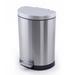 SimplyKleen Stainless Steel 11.8 Gallon Step on Trash Can Stainless Steel in Gray | 24.5 H x 18.5 W x 14.5 D in | Wayfair 0897P3734A34