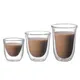 Tasses à café en verre Borosilicate à Double paroi verres à boire durables pour le thé Latte