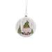 The Holiday Aisle® Fredie Glass Painted Pendant Ball Ornament Glass in Yellow | 4.5 H x 4 W x 1.5 D in | Wayfair 8EA051802AFB4DC8AB09AD17C793D8D5