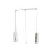 Rebrilliant Hermione 1" W - 1" W Closet Rod in White | 3 H x 3 D in | Wayfair 1C61923125374289BA47FEC6A20FB9FA