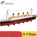 MOC Movie Titanic Big Cruise Boat Sunshine Compatible avec 10294 décennie s de construction