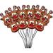 The Holiday Aisle® Christmas Reindeer 26 Inch Mylar-foil Balloon Pkg/10 in Brown/Red | Wayfair 140B568F945B4740BA78259B8FF01C8B