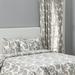 East Urban Home Gethyn Standard Cotton 3 Piece Comforter Set Polyester/Polyfill/Cotton in Gray | King Comforter + 2 Standard Shams | Wayfair
