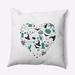 The Holiday Aisle® Witches Brew Throw Pillow Polyester/Polyfill blend in Green/Blue | 20 H x 20 W x 7 D in | Wayfair