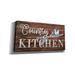 August Grove® Amariyah Country Kitchen by Lori Deiter Canvas, Solid Wood in Brown | 30 H x 60 W x 1.5 D in | Wayfair