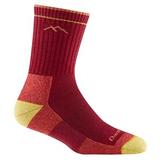 Darn Tough Micro Crew Cushion Socks - L - Cranberry - Smartpak