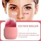 Rouleau de lifting du visage en silicone boule de glace plateaux à glaçons masseur facial globe