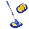 Car Cleaning Brush Chenille Microfiber Soft Car Wash Mop Cleaning Labor-saving For Cleaning Cars