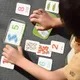 Cartes Flash ABC pour enfants mots anglais mots en forme d'animaux interactif jeu