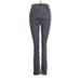 Ann Taylor LOFT Velour Pants - Mid/Reg Rise Boot Cut Boot Cut: Gray Activewear - Women's Size 26