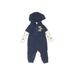 Carter's Long Sleeve Outfit: Blue Color Block Bottoms - Kids Boy's Size 6