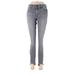Mavi Jeans Jeans - High Rise Skinny Leg Boyfriend: Gray Bottoms - Women's Size 27 - Medium Wash