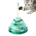 Nouveaux jouets pour animaux de compagnie chat 4 couches chat plateau tournant amusant coloré jouet
