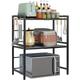 Support de Four à Micro-Ondes Extensible, Etagere Rangement Cuisine Four à Micro Ondes,