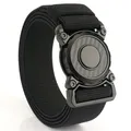 2023 Rotary Metal Pluggable Buckle Belts for Men Wear-resistant Nylon Tactical Belt Multifunctional