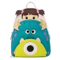 Disney Monsters University Pu Leather Panel Women's Backpack Lady Bags Toy Story 3 Children