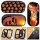 Basketball Print Cosmetic Case Pencil Bag Boys Girls Schoolbags Kids Stationary Bag Children Pencil