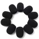 10PCS Mini Replacement Foam Covers Windscreen Windshield Sponge Covers for Telephone Headset